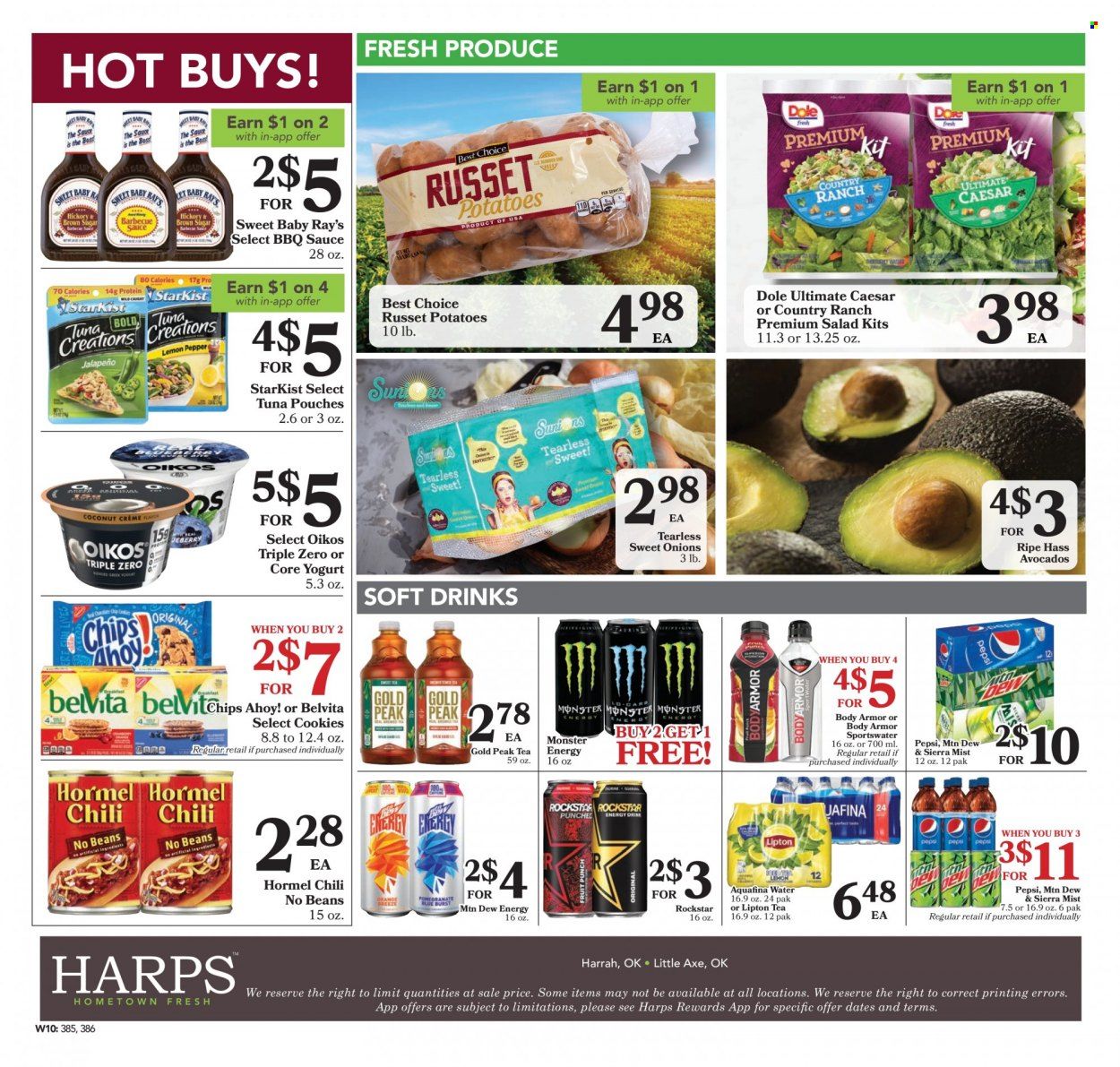 Harps Hometown Fresh (OK) Weekly Ad Flyer Specials January 25 to January 31, 2023