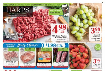 Harps Hometown Fresh (AR) Weekly Ad Flyer Specials January 25 to February 7, 2023