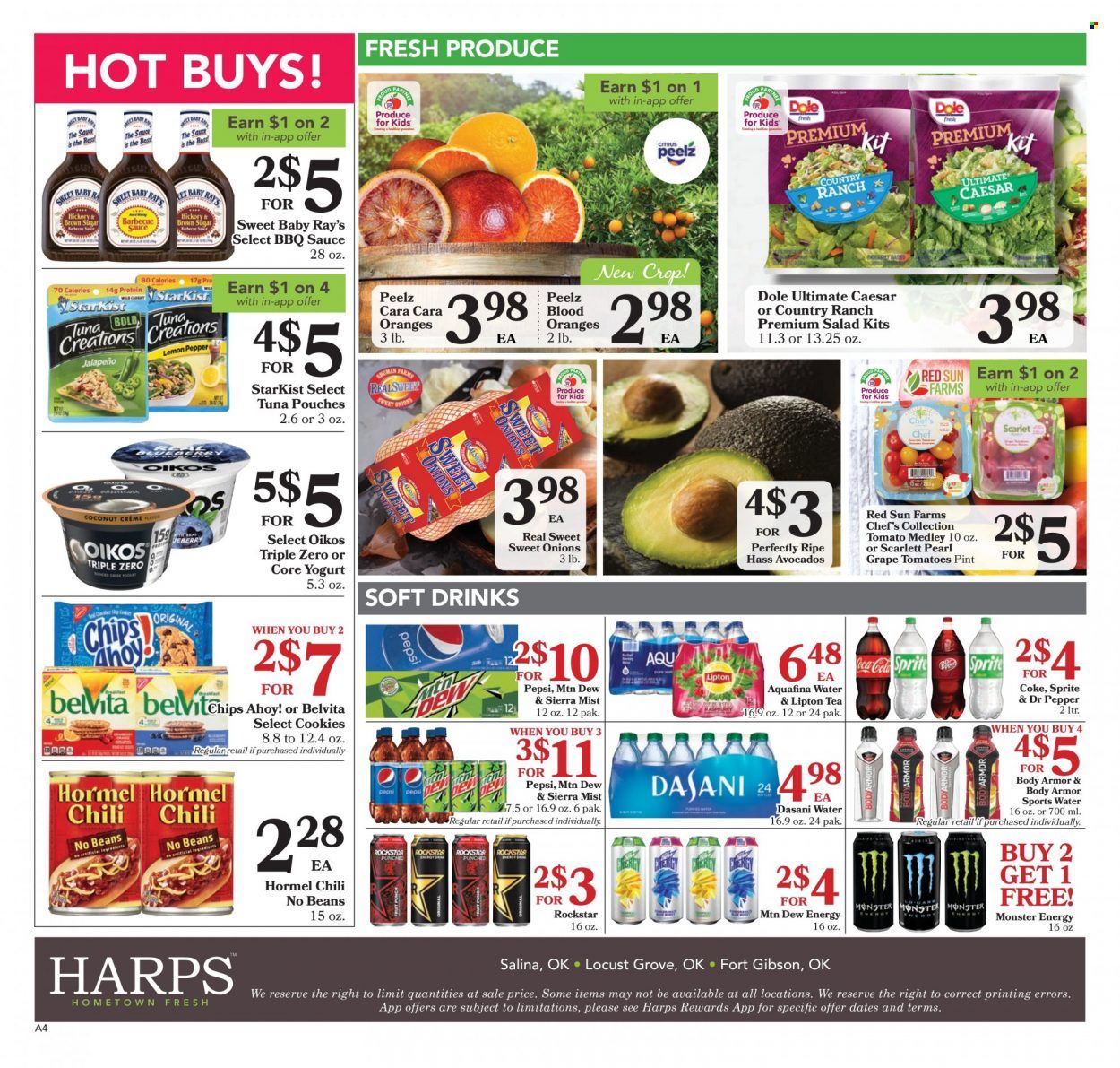 Harps Hometown Fresh (OK) Weekly Ad Flyer Specials January 25 to February 7, 2023