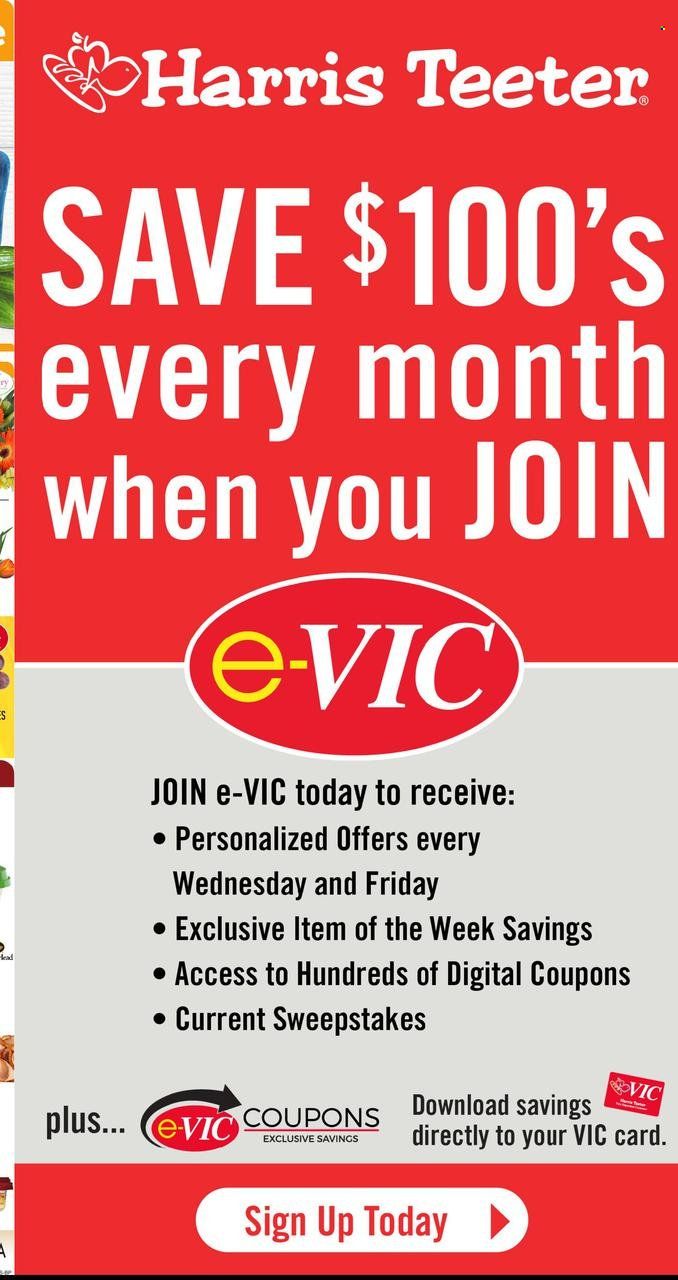 Harris Teeter Weekly Ad Flyer Specials January 25 to January 31, 2023