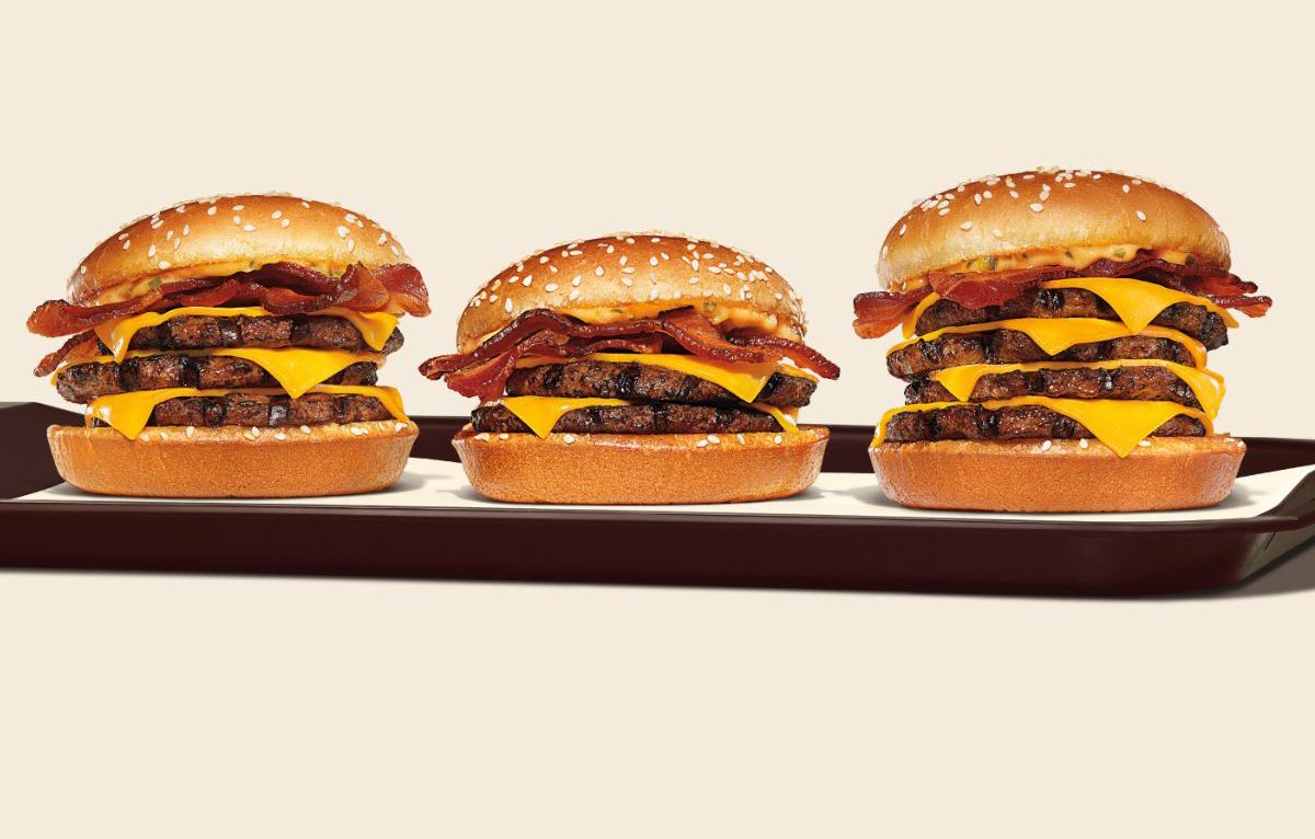 Burger King Announces the Triumphant Return of their Double, Triple and Quad BK Stackers for a Limited Time Burger King Announces the Triumphant Return of their Double, Triple and Quad BK Stackers for a Limited Time