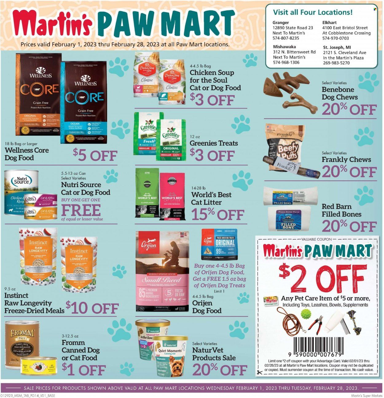 Martin’s (IN, MI) Weekly Ad Flyer Specials January 29 to February 4, 2023