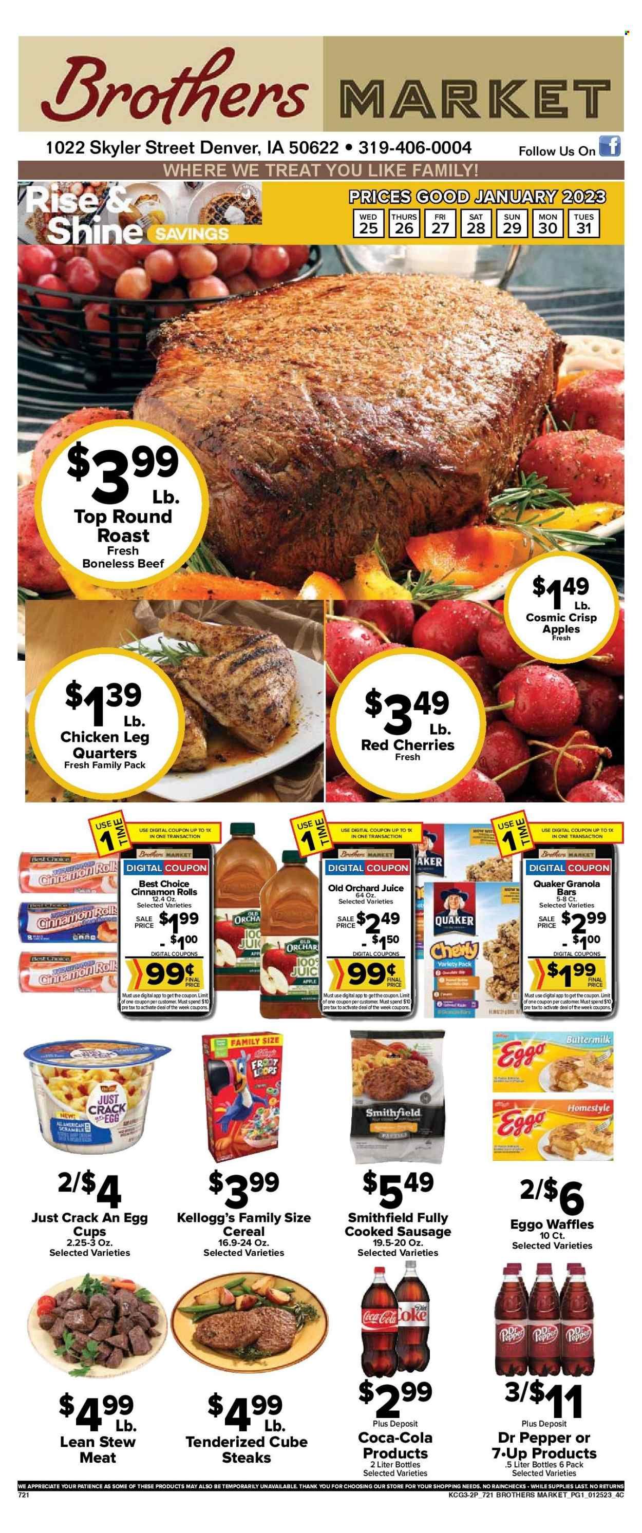 Brothers Market (IA, KS, MO) Weekly Ad Flyer Specials January 25 to January 31, 2023