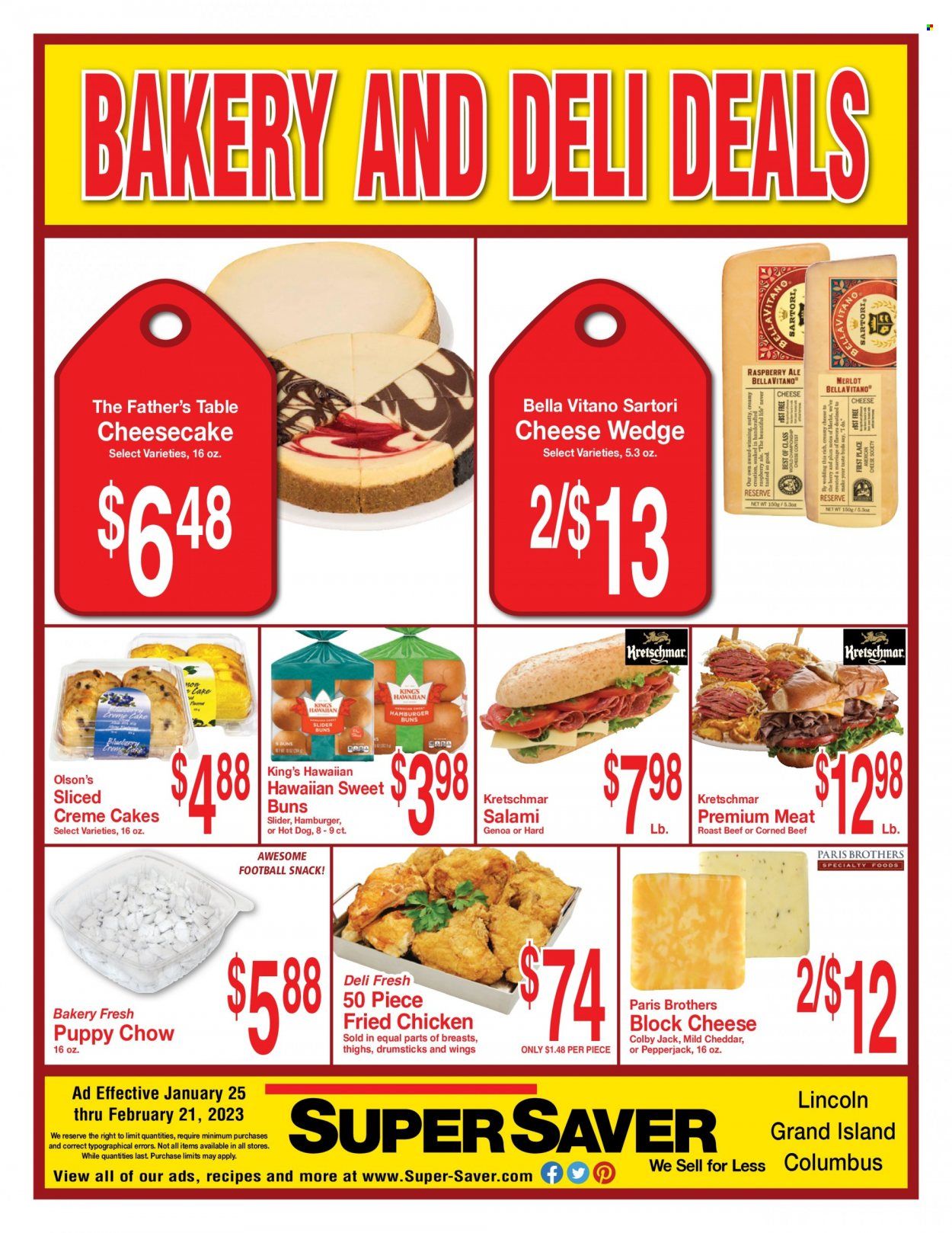 Super Saver Weekly Ad Flyer Specials January 25 to February 21, 2023