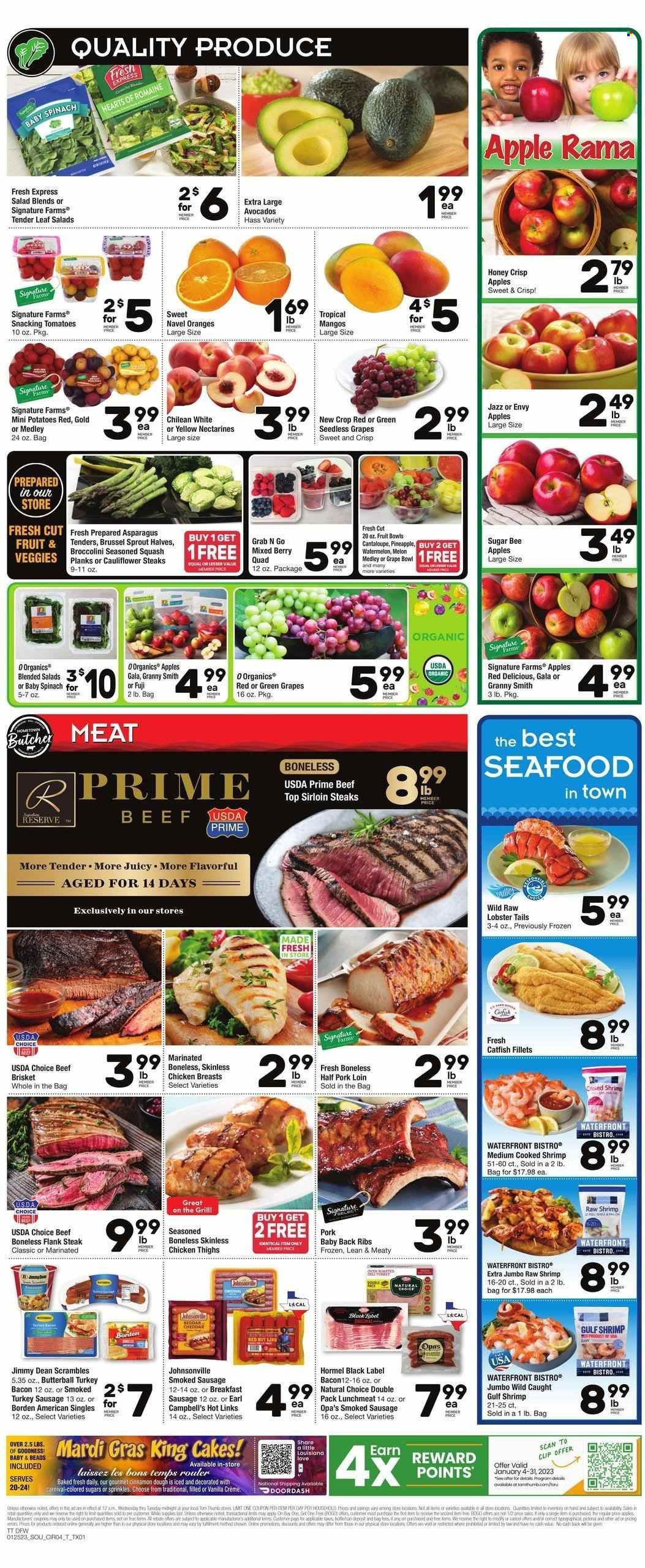 Tom Thumb (TX) Weekly Ad Flyer Specials January 25 to January 31, 2023