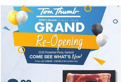 Tom Thumb (TX) Weekly Ad Flyer Specials January 25 to January 31, 2023