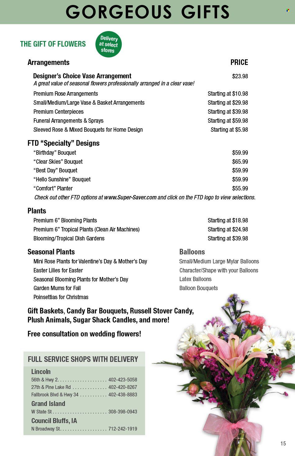 Super Saver Weekly Ad Flyer Specials January 1 to December 31, 2023