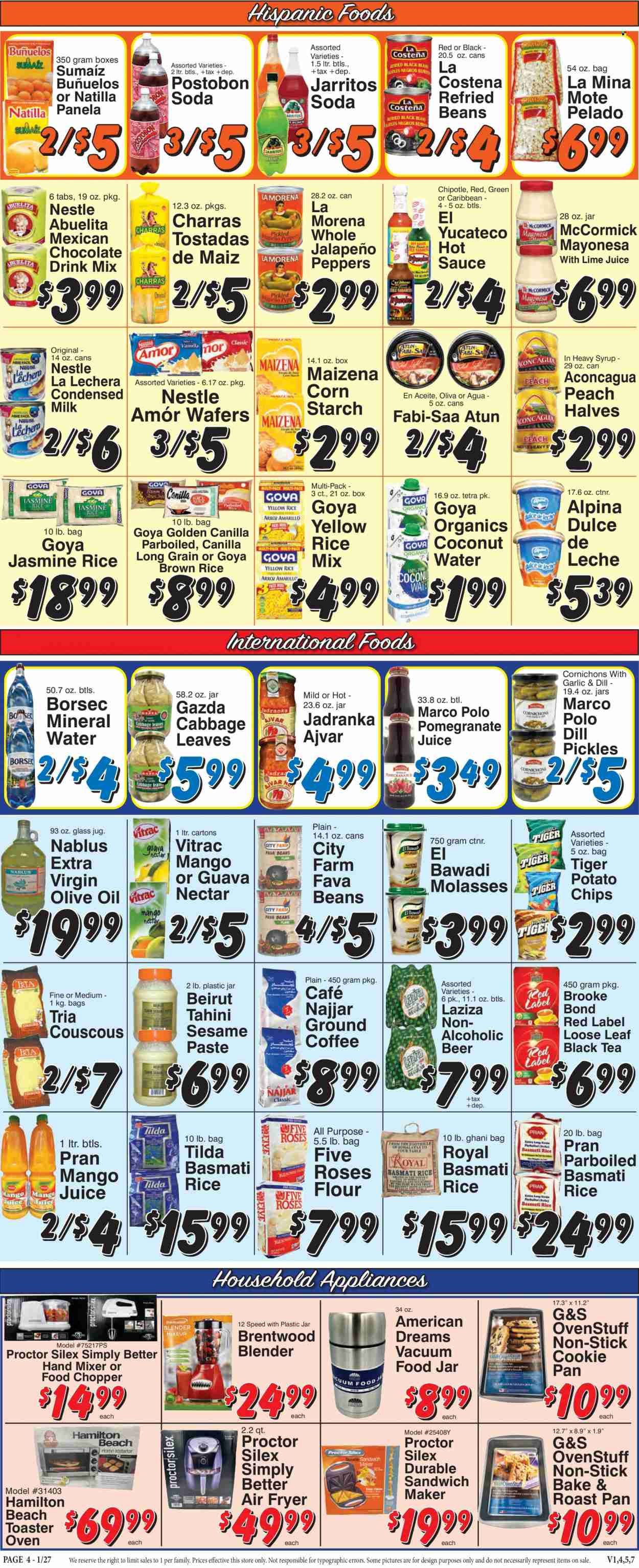 Trade Fair Supermarket (NY) Weekly Ad Flyer Specials January 27 to February 2, 2023
