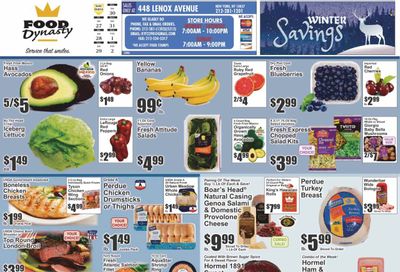 Food Dynasty (NY) Weekly Ad Flyer Specials January 27 to February 2, 2023