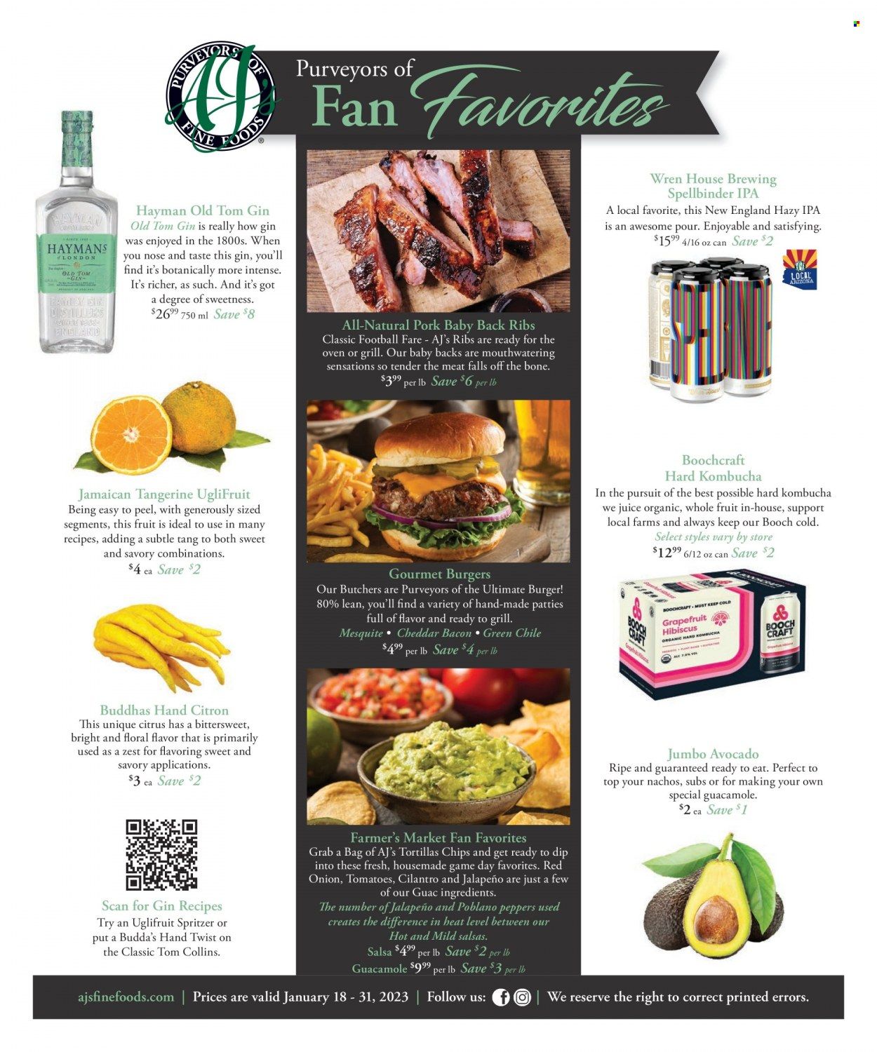 AJ's Fine Foods (AZ) Weekly Ad Flyer Specials January 18 to January 31, 2023