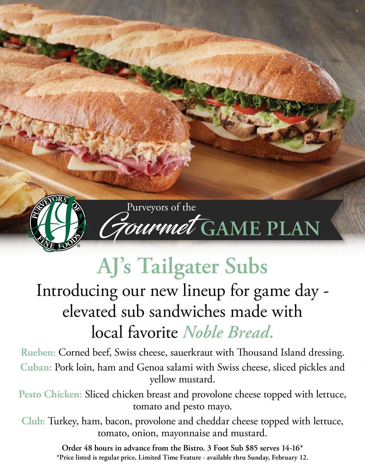 AJ's Fine Foods (AZ) Weekly Ad Flyer Specials January 23 to February 12, 2023