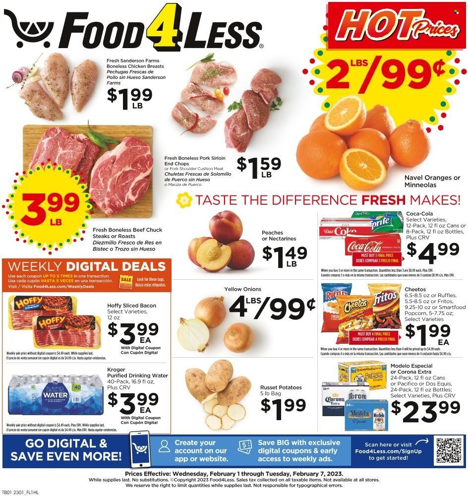 Food 4 Less (CA) Weekly Ad Flyer Specials February 1 to February 7, 2023