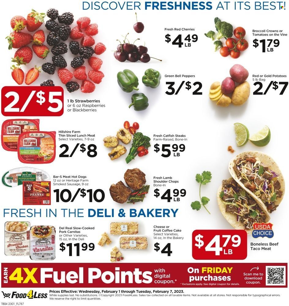 Food 4 Less (IN) Weekly Ad Flyer Specials February 1 to February 7, 2023
