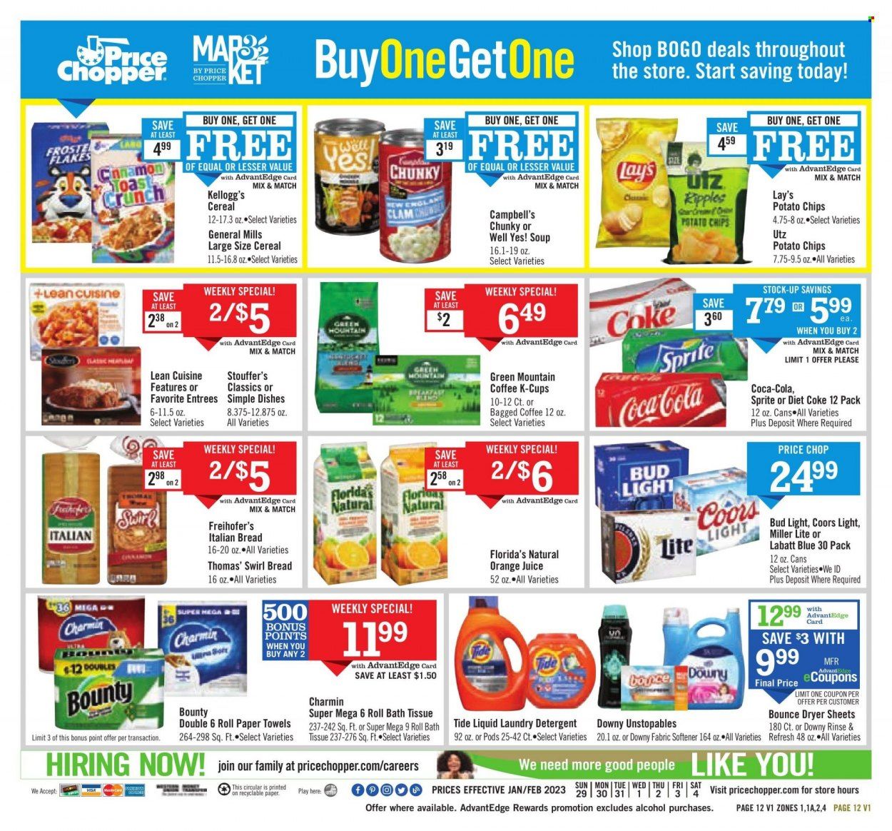 Price Chopper (CT, MA, NY, PA, VT) Weekly Ad Flyer Specials January 29 to February 4, 2023
