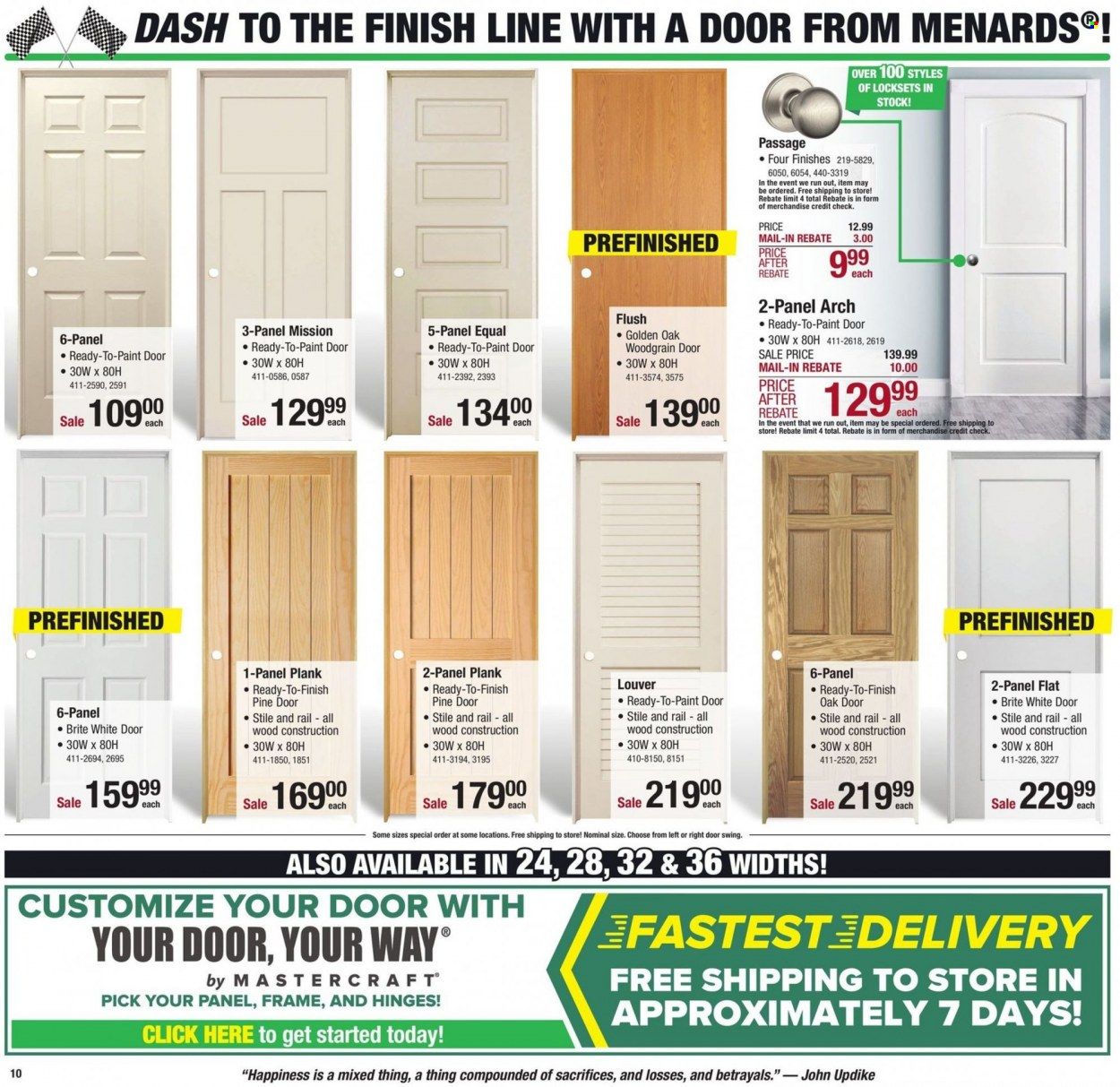 Menards Weekly Ad Flyer Specials February 1 to February 18, 2023