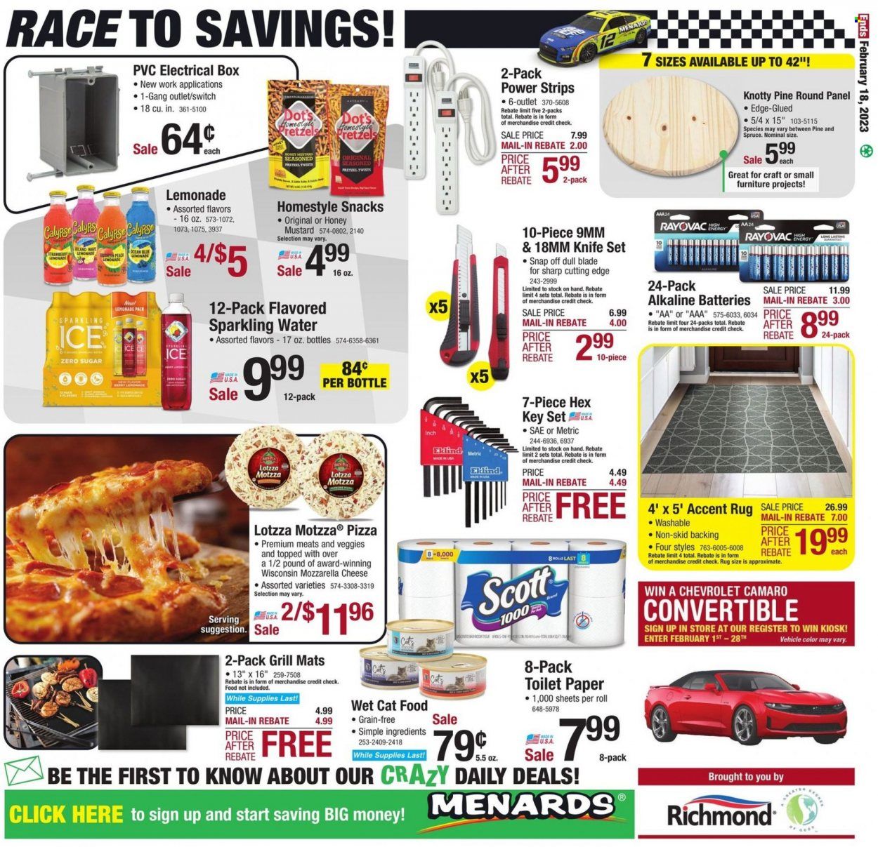 Menards Weekly Ad Flyer Specials February 1 to February 18, 2023