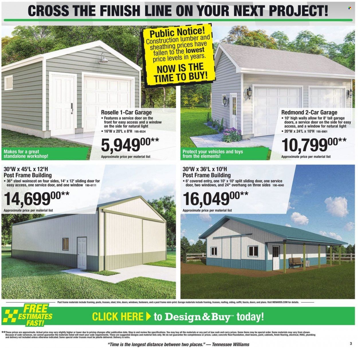 Menards Weekly Ad Flyer Specials February 1 to February 18, 2023