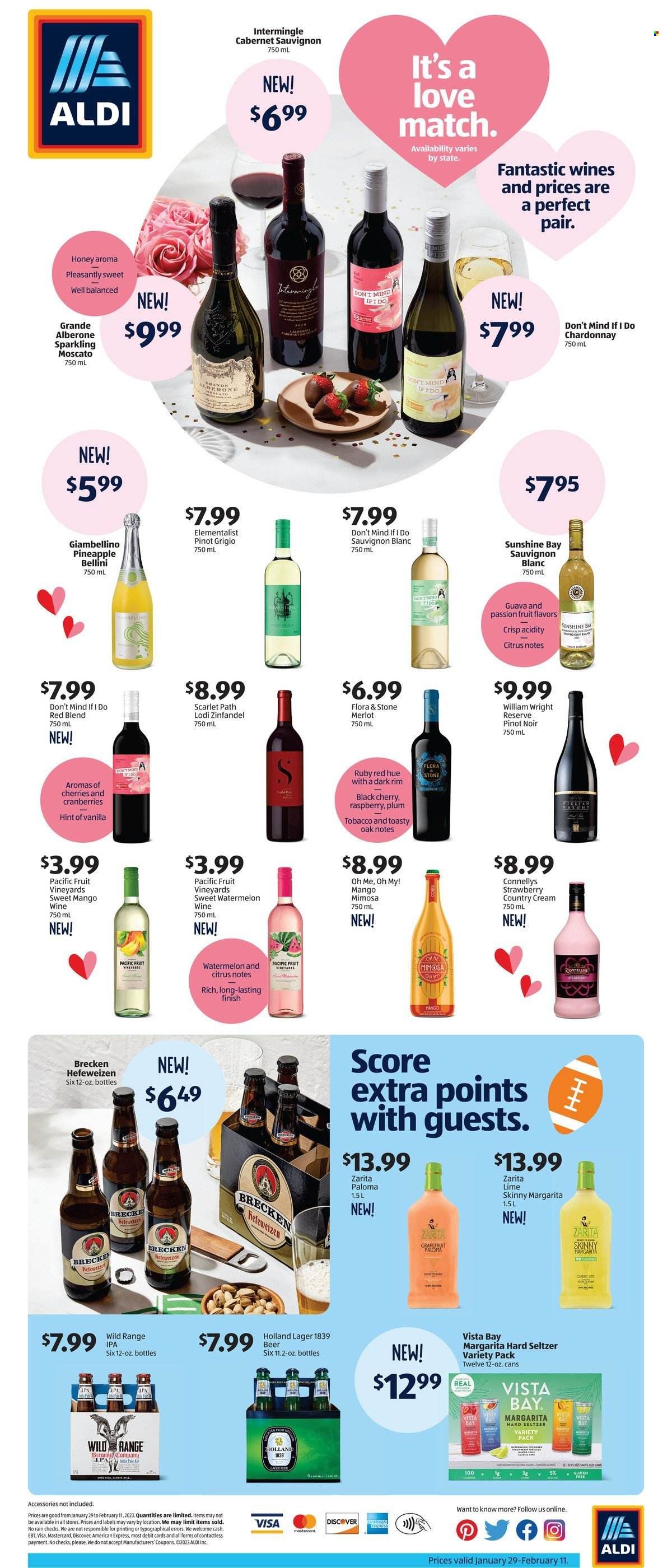 ALDI (MI, WI) Weekly Ad Flyer Specials January 29 to February 11, 2023