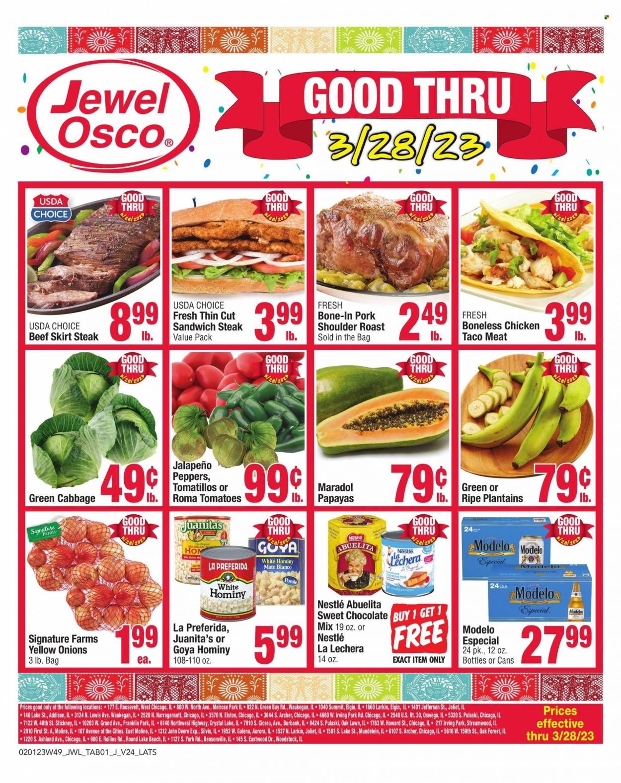Jewel Osco (IL) Weekly Ad Flyer Specials February 1 to March 28, 2023