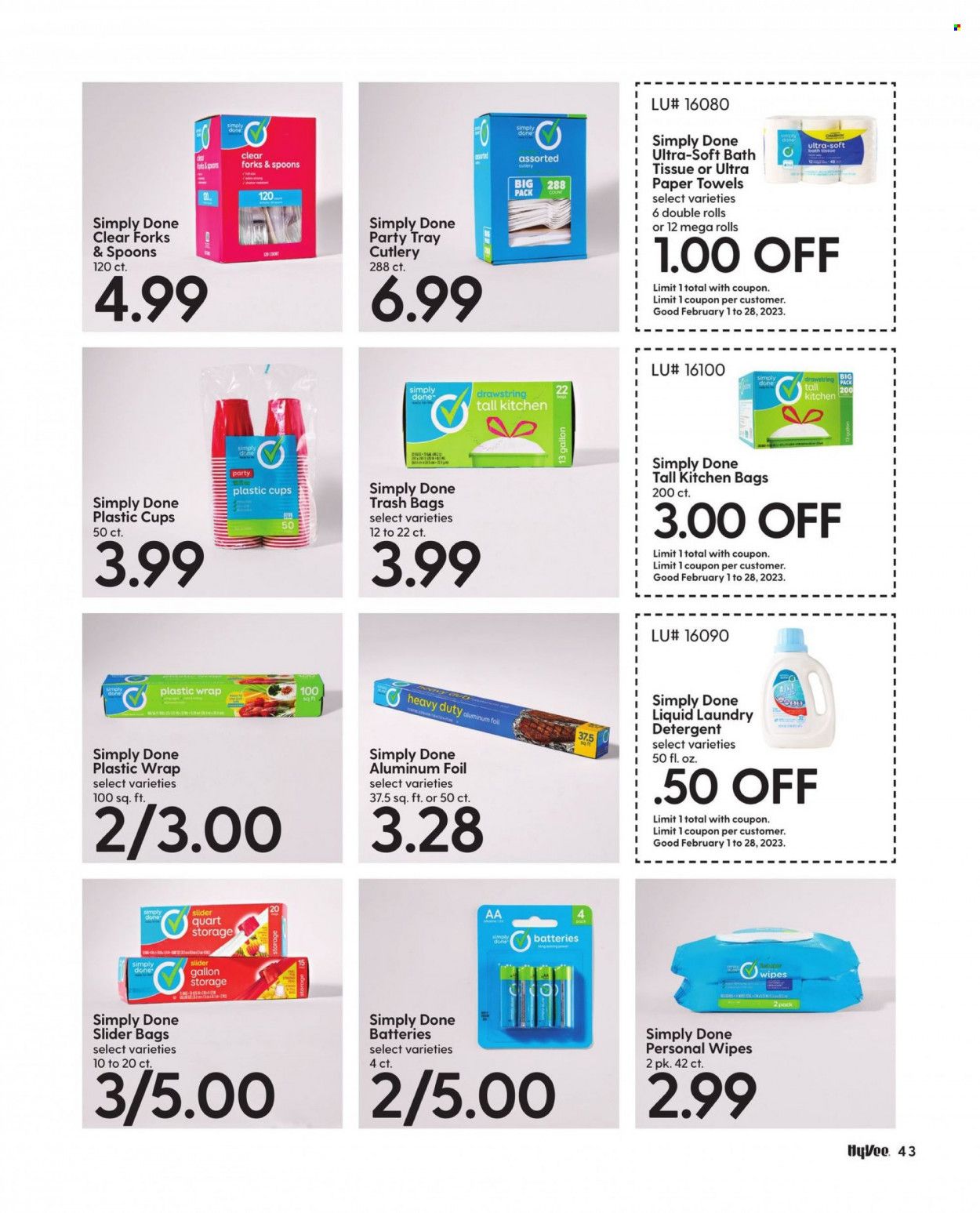 Hy-Vee (IA, IL, MN, MO, SD) Weekly Ad Flyer Specials February 1 to February 28, 2023
