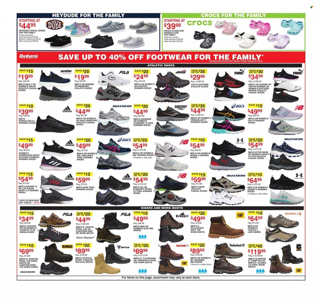 Dunham's Sports (MI) Weekly Ad Flyer Specials January 27 to February 9, 2023