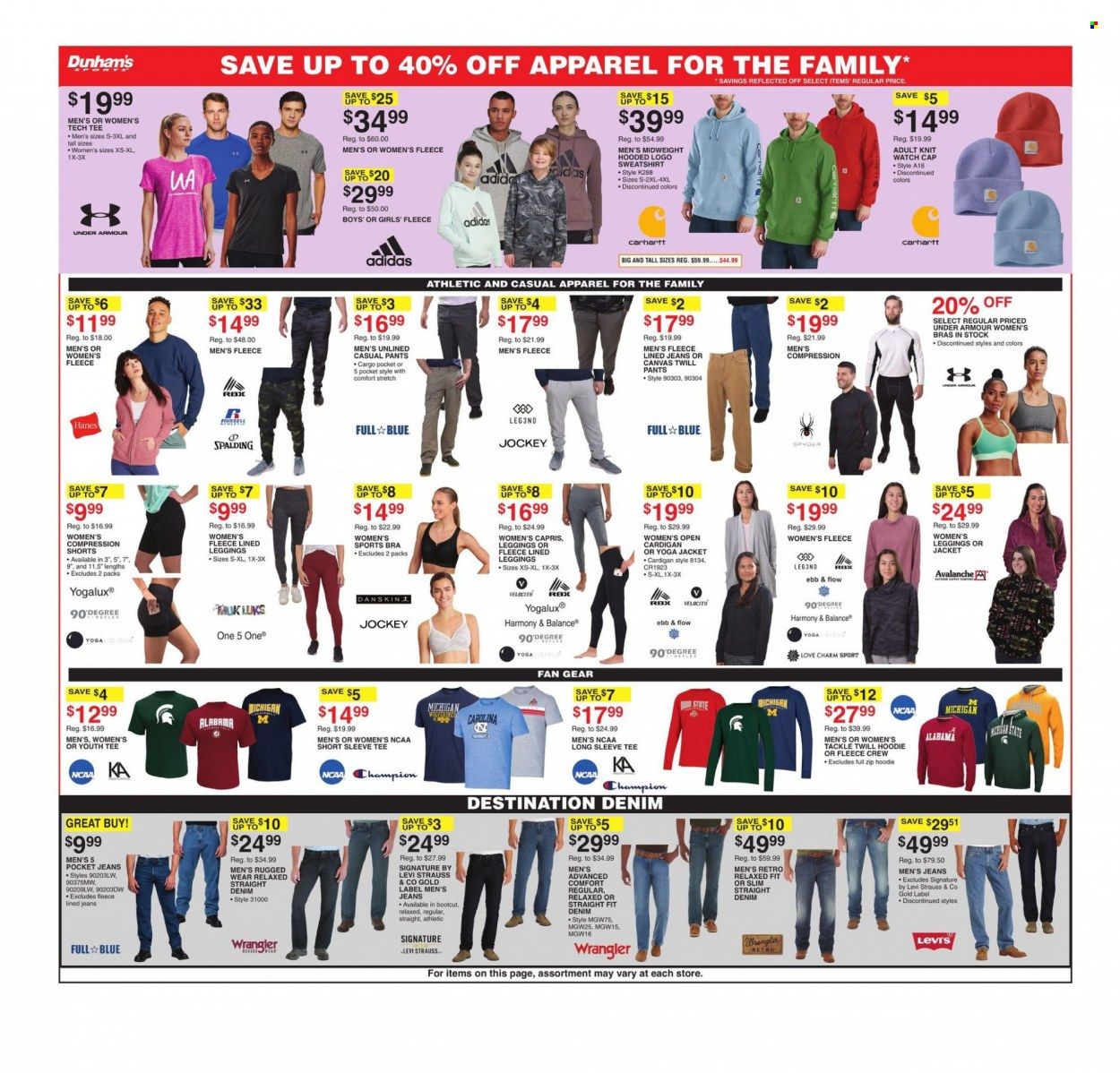 Dunham's Sports (MI) Weekly Ad Flyer Specials January 27 to February 9, 2023