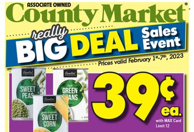 County Market (IL, IN, MO) Weekly Ad Flyer Specials February 1 to February 7, 2023