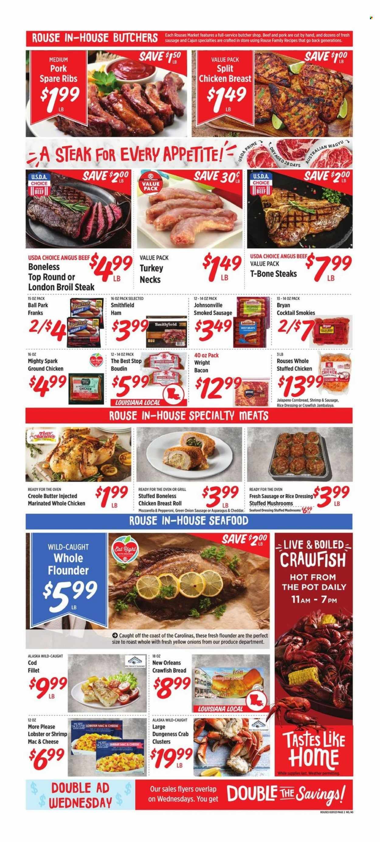 Rouses Markets (LA) Weekly Ad Flyer Specials February 1 to February 8, 2023