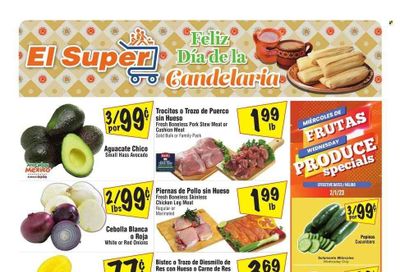 El Super (CA) Weekly Ad Flyer Specials February 1 to February 7, 2023