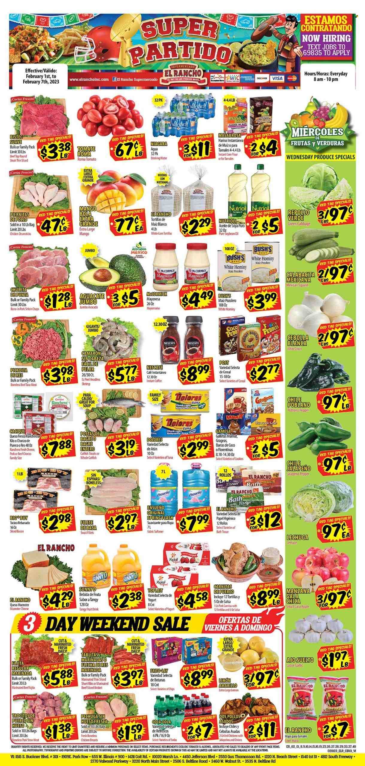 El Rancho (TX) Weekly Ad Flyer Specials February 1 to February 7, 2023