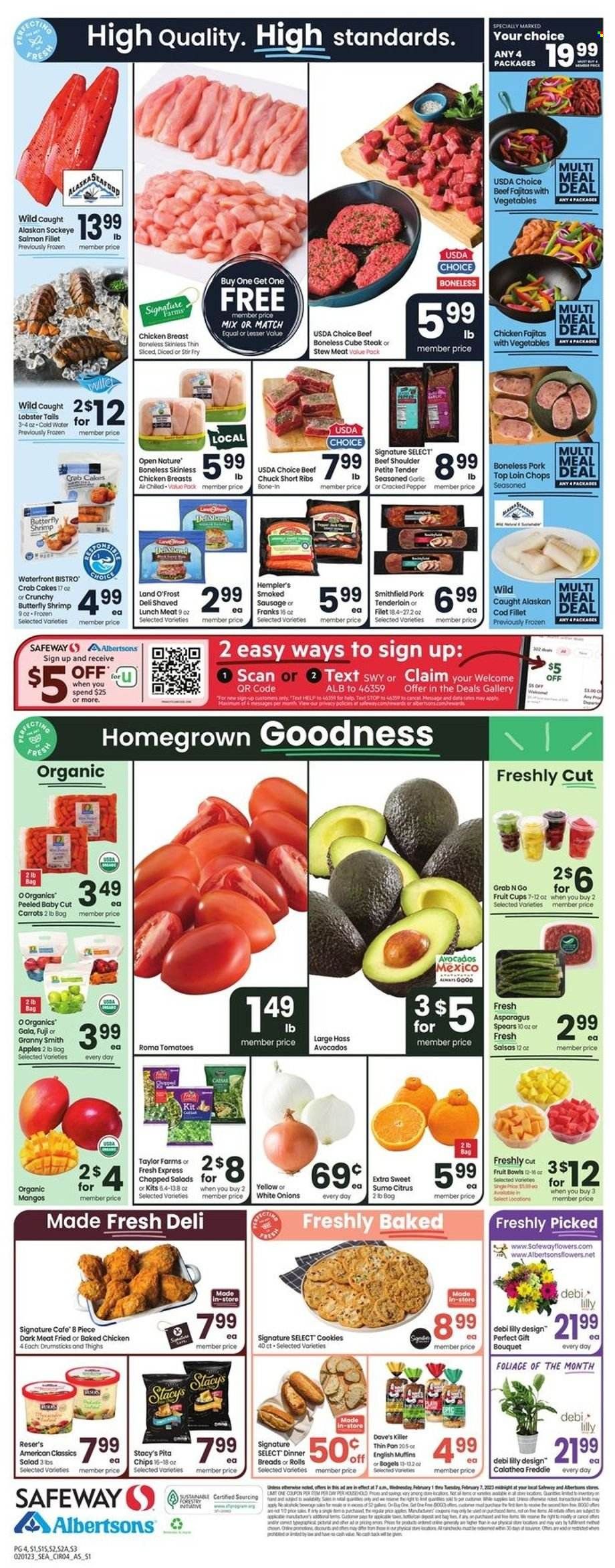 Safeway (WA) Weekly Ad Flyer Specials February 1 to February 7, 2023