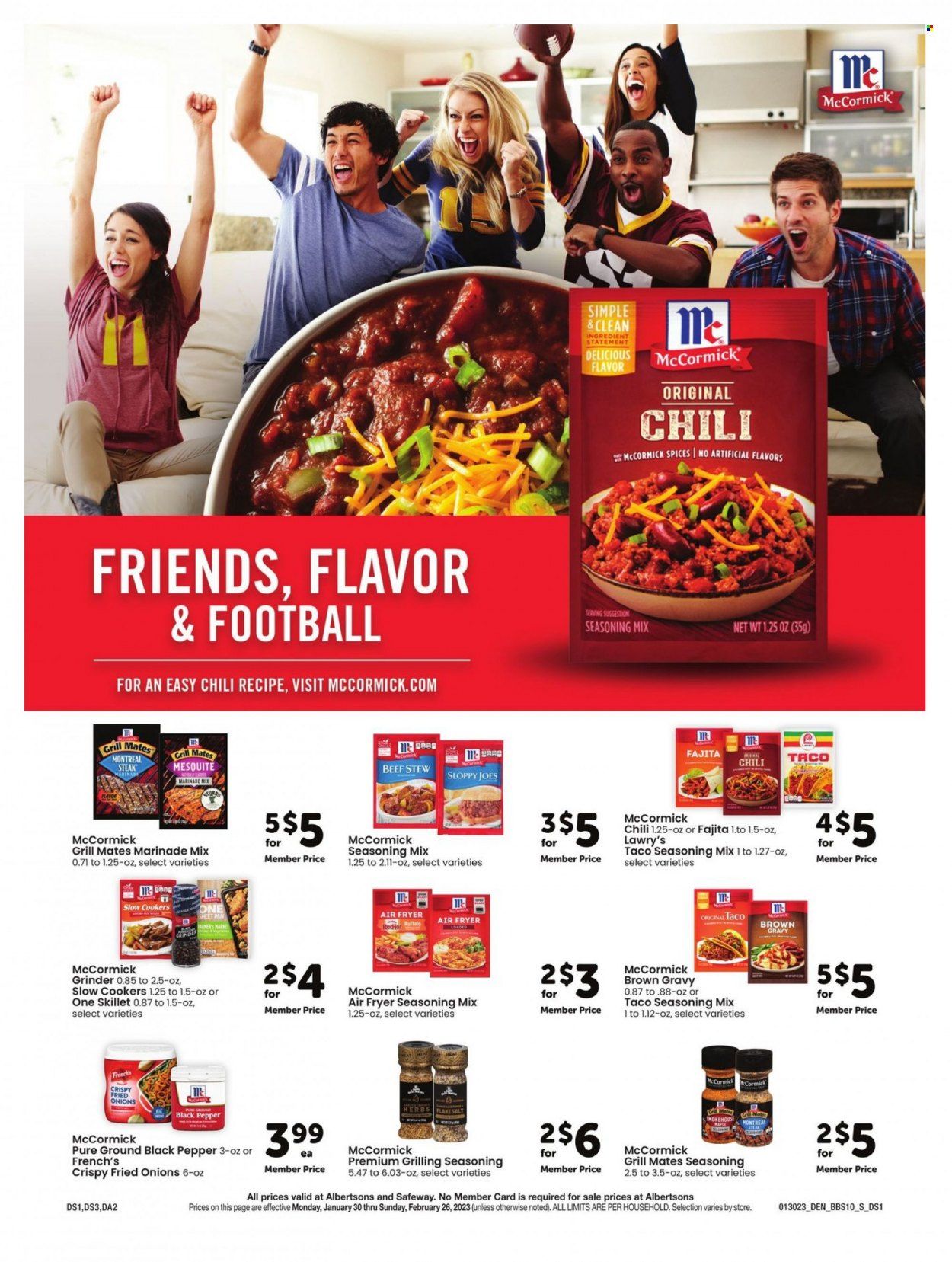 Safeway (SD) Weekly Ad Flyer Specials January 30 to February 26, 2023