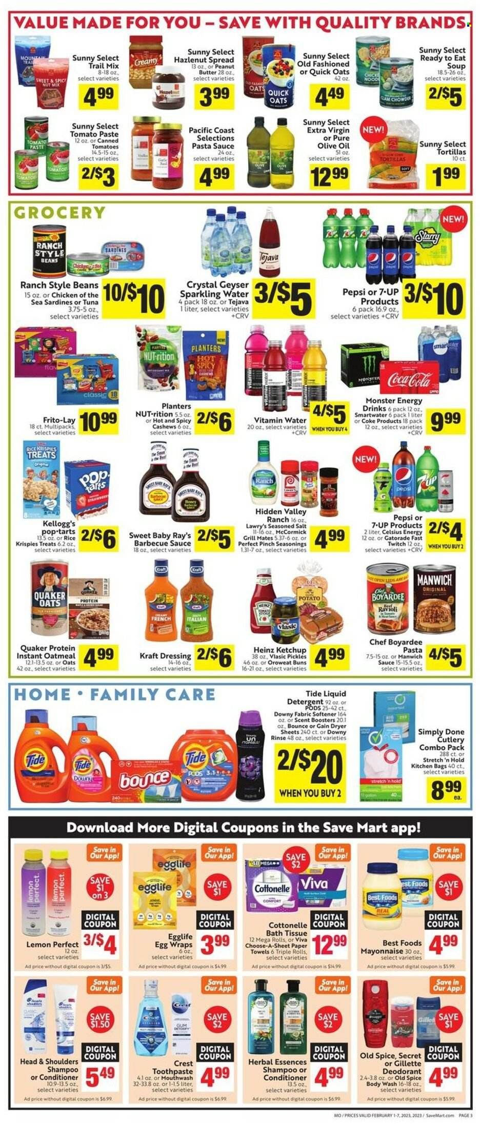 Save Mart (CA, NV) Weekly Ad Flyer Specials February 1 to February 7, 2023