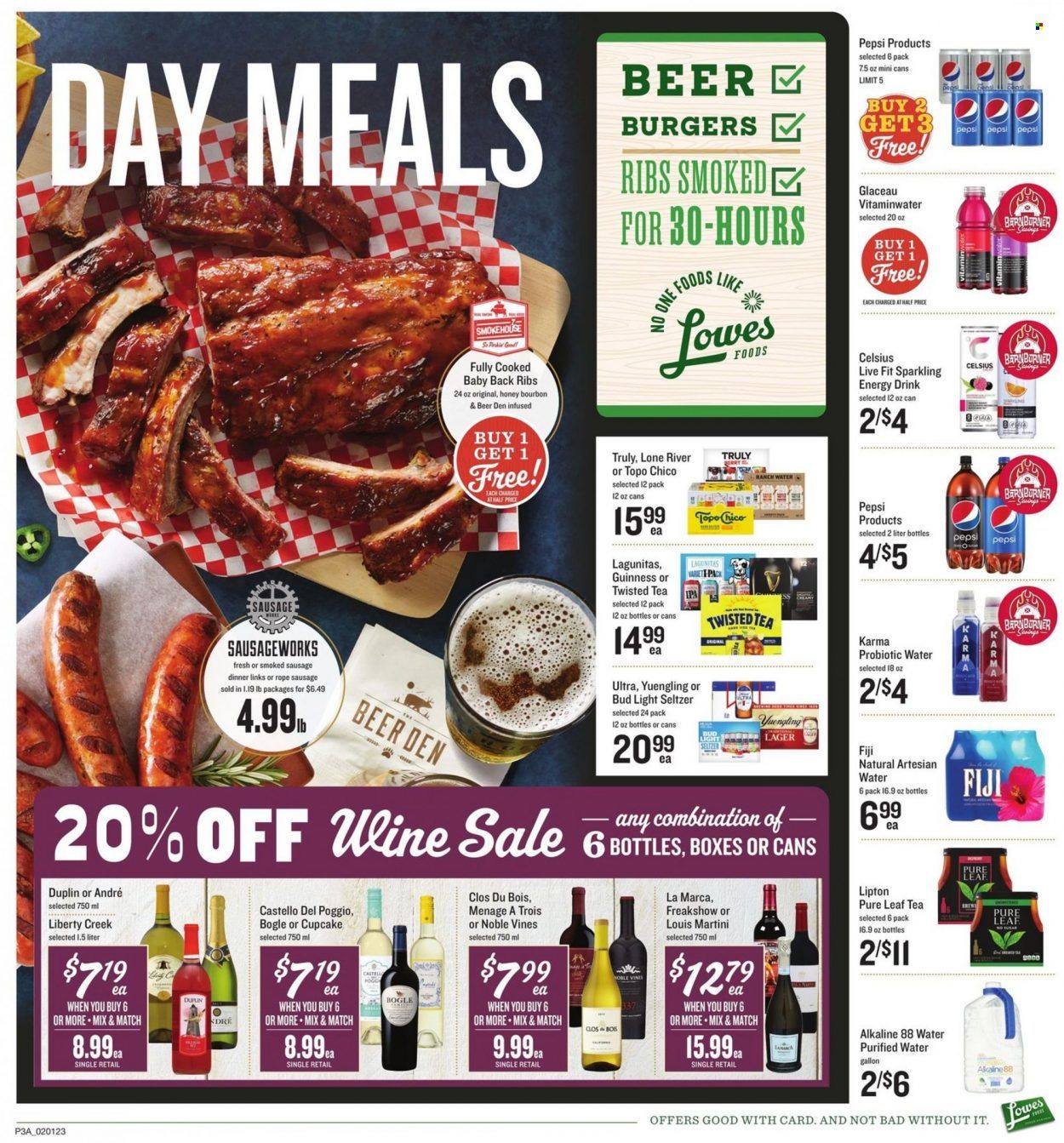 Lowes Foods (NC, SC) Weekly Ad Flyer Specials February 1 to February 7, 2023