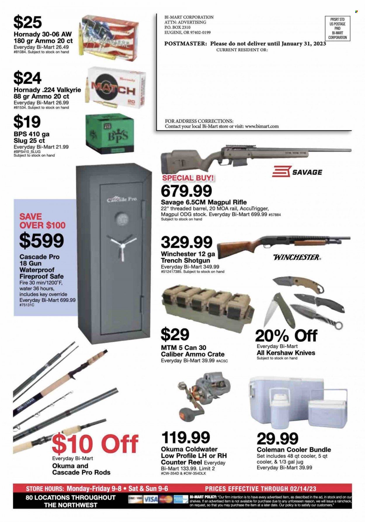 Bi-Mart (ID, OR, WA) Weekly Ad Flyer Specials January 31 to February 14, 2023