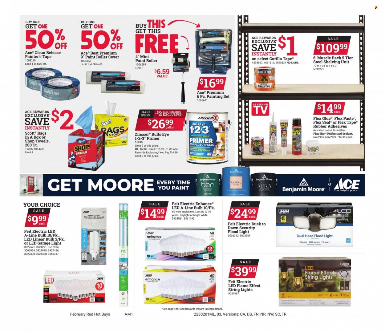ACE Hardware Weekly Ad Flyer Specials February 1 to February 28, 2023