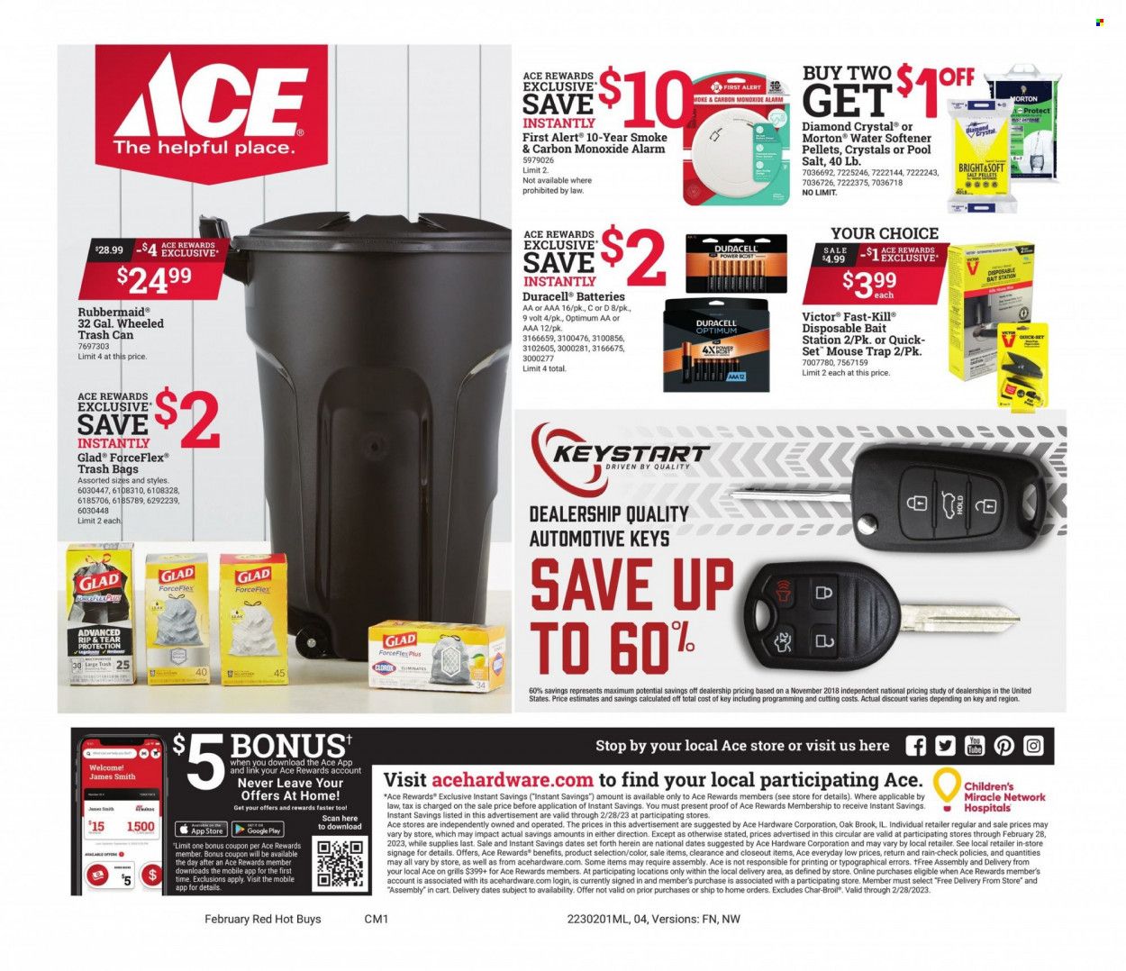 ACE Hardware Weekly Ad Flyer Specials February 1 to February 28, 2023
