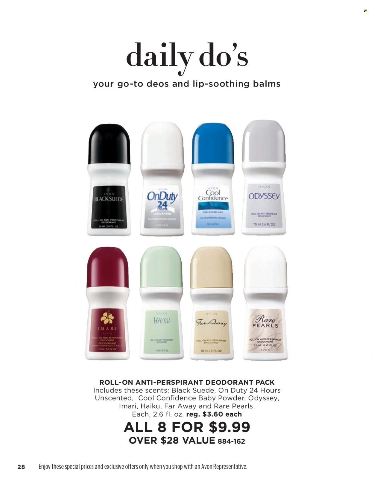 Avon Weekly Ad Flyer Specials February 1 to February 14, 2023
