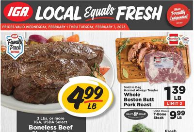 IGA (TN) Weekly Ad Flyer Specials February 1 to February 7, 2023