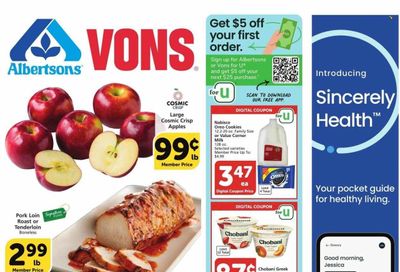 Vons (CA) Weekly Ad Flyer Specials February 1 to February 7, 2023