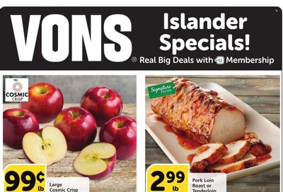 Vons (CA) Weekly Ad Flyer Specials February 1 to February 7, 2023
