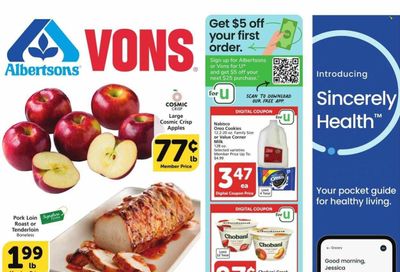 Vons (CA) Weekly Ad Flyer Specials February 1 to February 7, 2023