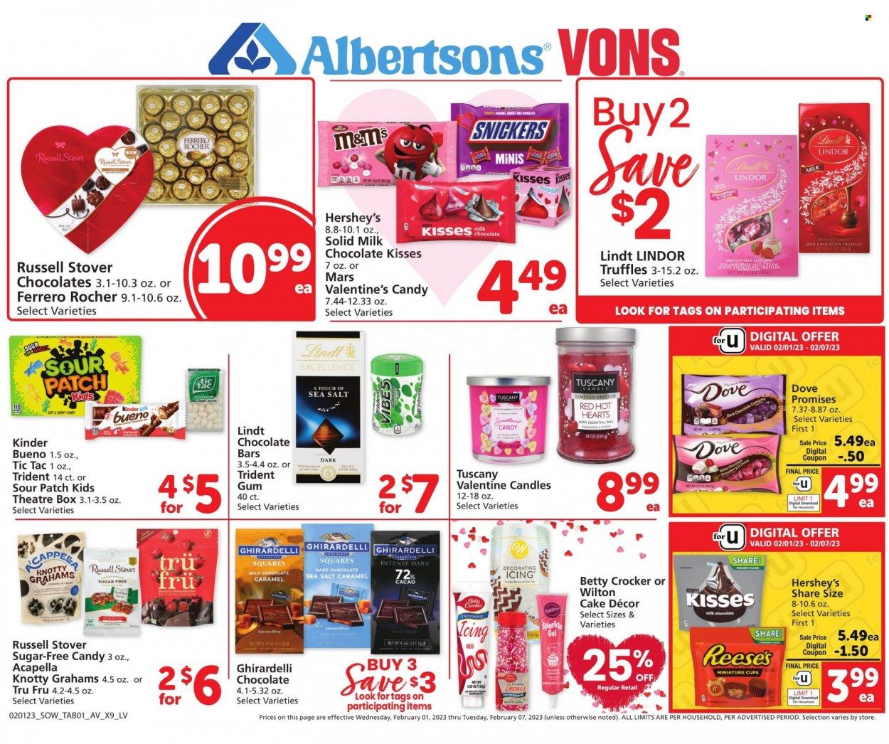 Vons (NV) Weekly Ad Flyer Specials February 1 to February 7, 2023