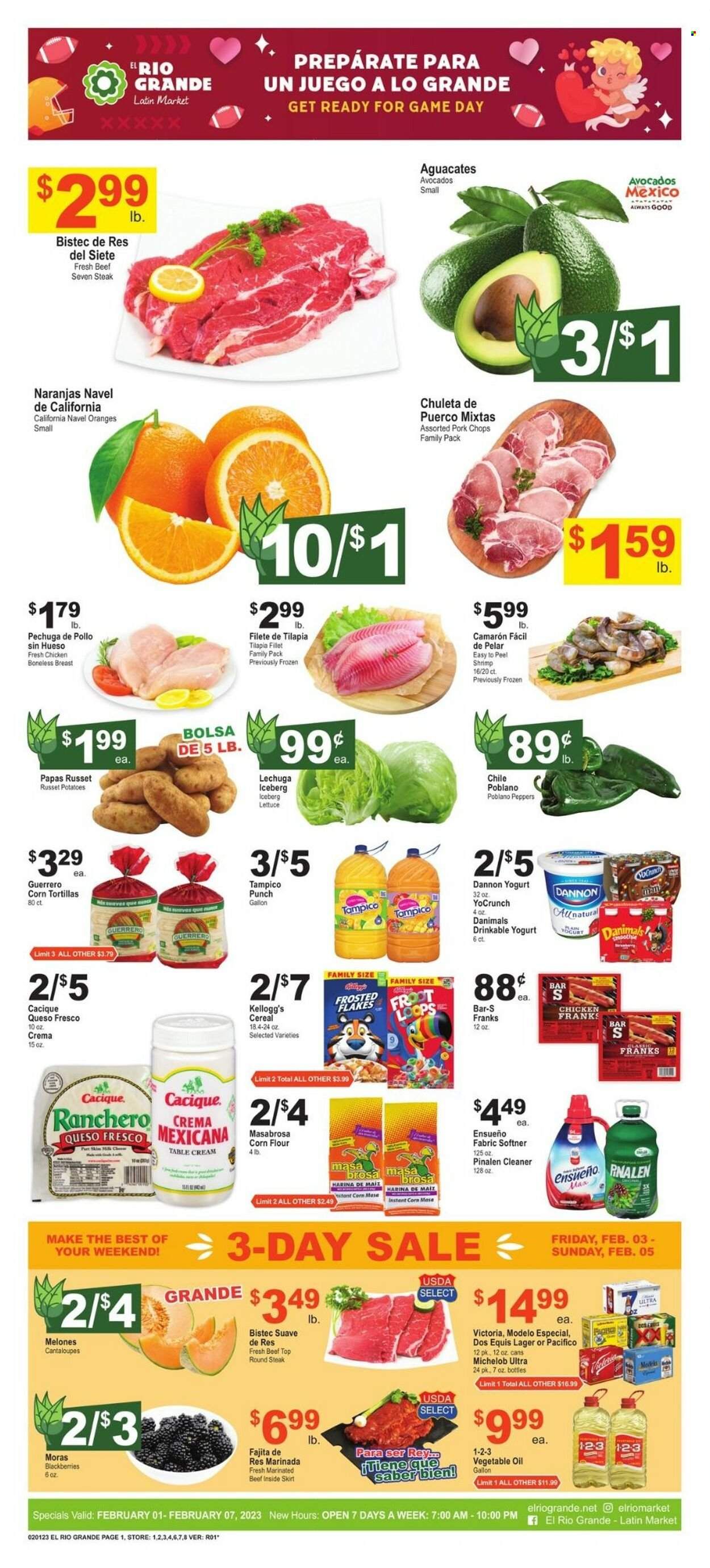 El Rio Grande (TX) Weekly Ad Flyer Specials February 1 to February 7, 2023