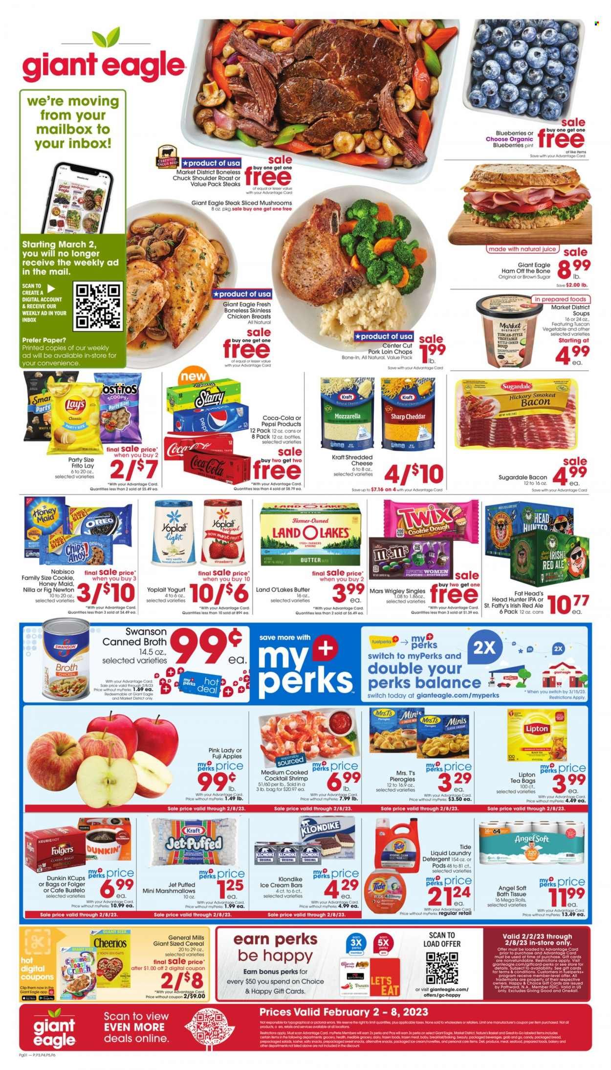 Giant Eagle (OH, PA) Weekly Ad Flyer Specials February 2 to February 8, 2023
