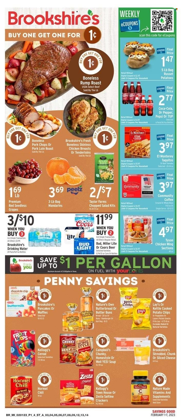 Brookshires (AR, LA, TX) Weekly Ad Flyer Specials February 1 to February 7, 2023