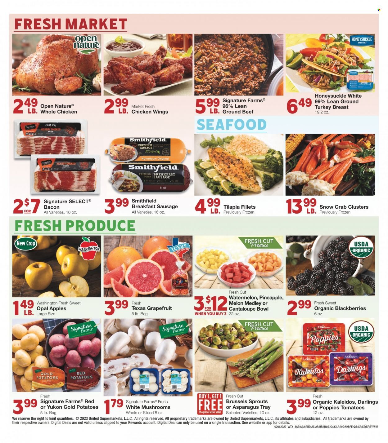 United Supermarkets (TX) Weekly Ad Flyer Specials February 1 to February 7, 2023