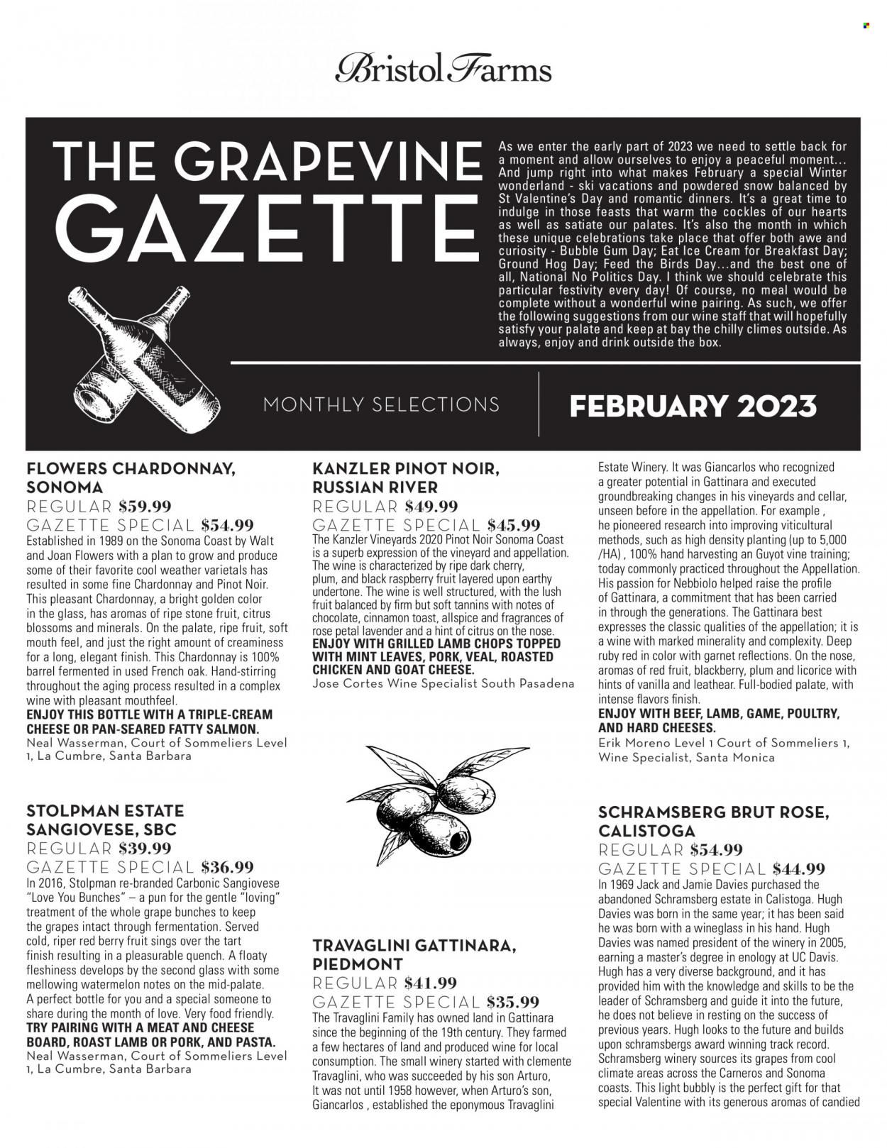 Bristol Farms (CA) Weekly Ad Flyer Specials February 1 to February 28, 2023