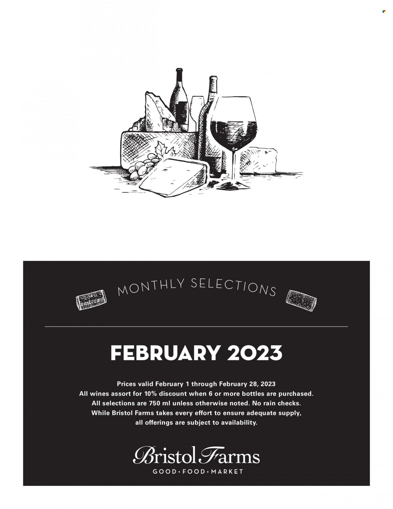 Bristol Farms (CA) Weekly Ad Flyer Specials February 1 to February 28, 2023