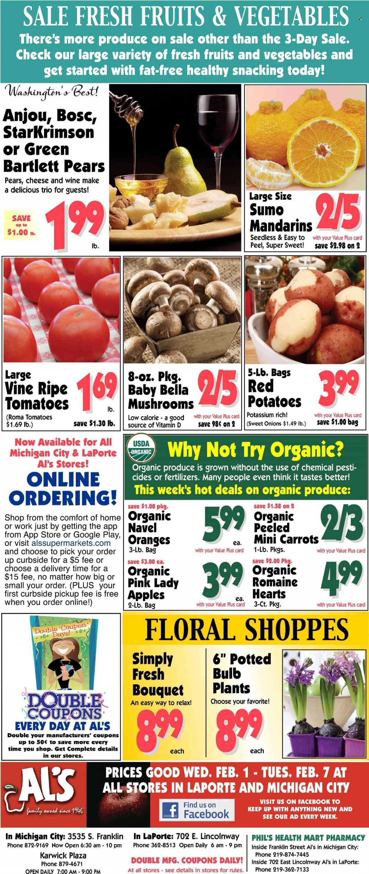 Al's Supermarket (IN) Weekly Ad Flyer Specials February 1 to February 7, 2023